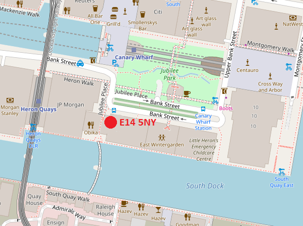 London Canary Wharf Jubilee Place 26.08.17 (5)