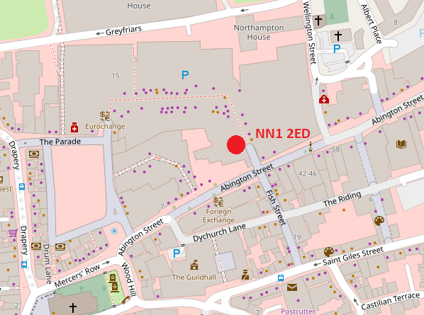Northampton map 2