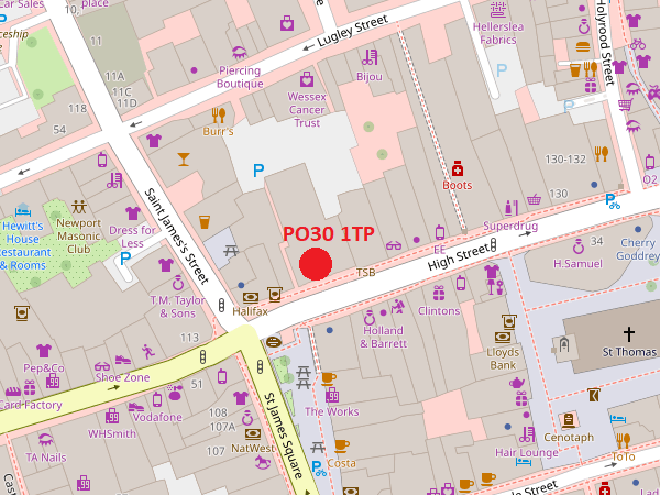 Newport, Isle of Wight map